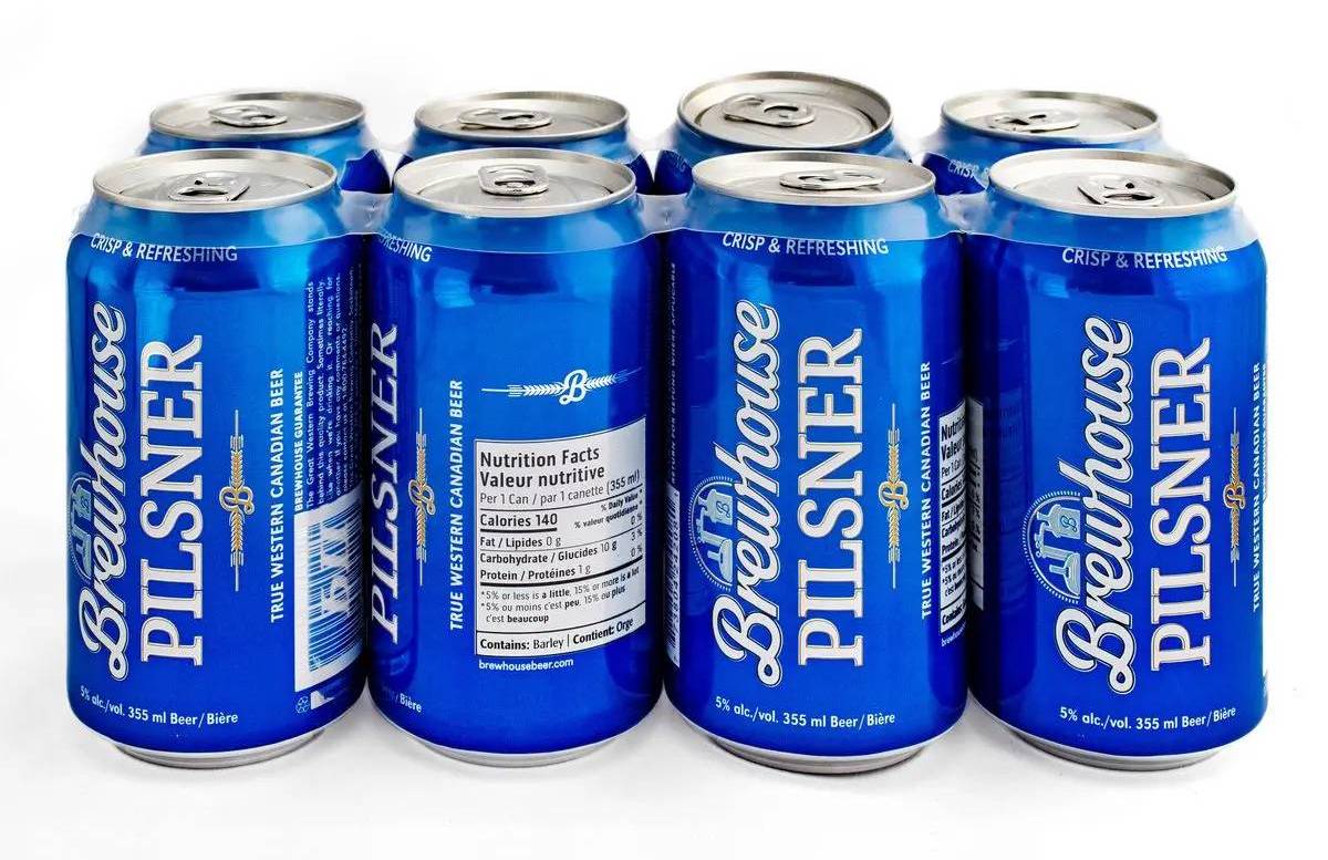 Brewhouse Pilsner (8 x 355 ml Cans)