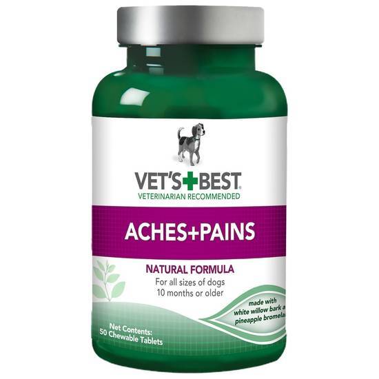 Vet's + Best Aches + Pains Chewable Tablets (50 ct)