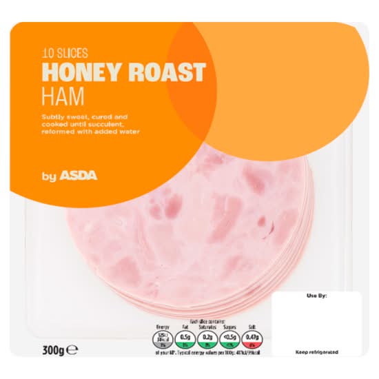 ASDA Honey Roast Ham (300g)