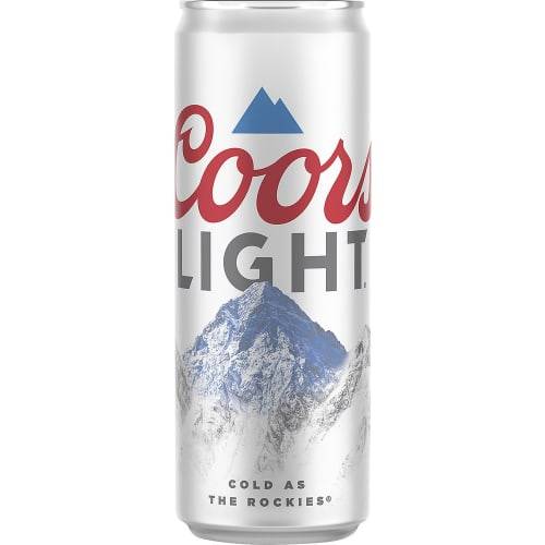 Coors Light · Domestic Cold Lager Beer (24 fl oz)