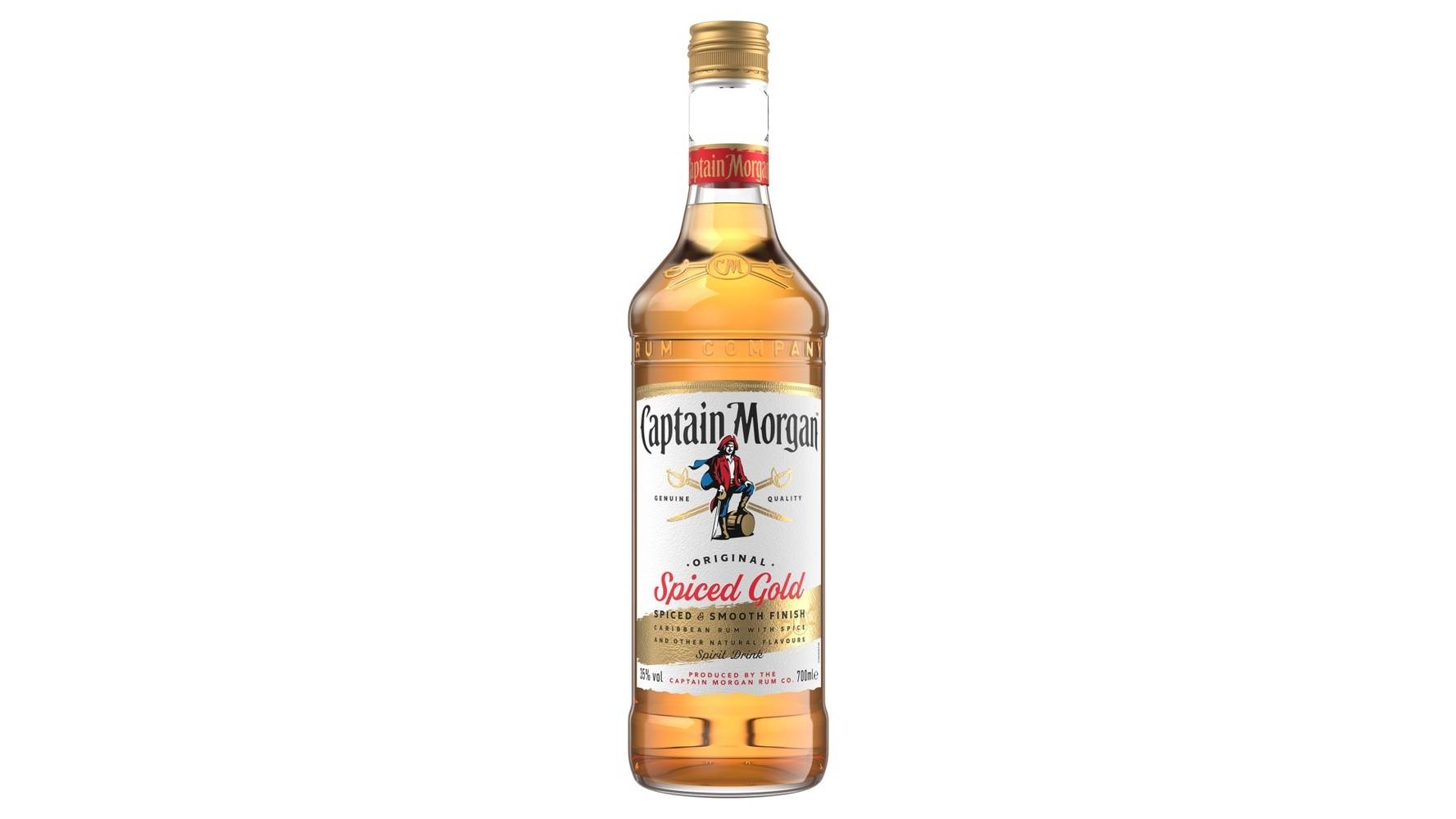 Captain Morgan Original Spiced Gold Rum Based Spirit Drink (700 ml)
