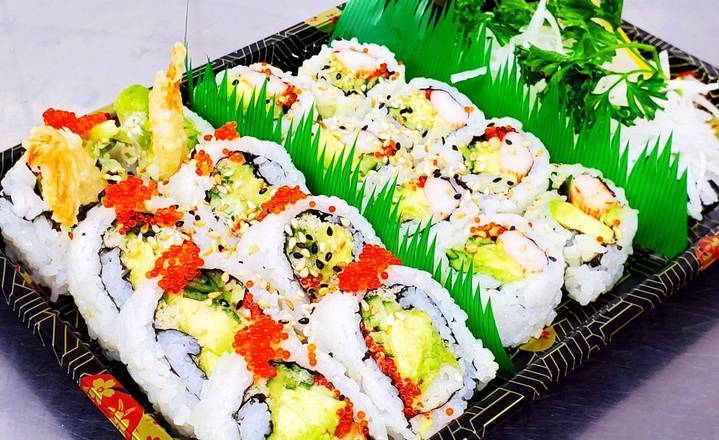 California Roll (6 Pieces) & Dynamite Roll (8 Pieces)