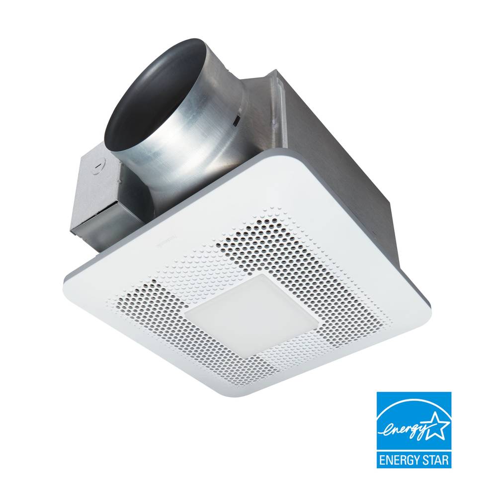 Panasonic WhisperChoice DC 0.3-Sone 150-CFM White Lighted Bathroom Ventilator Fan, ENERGY STAR | RG-C1315LA