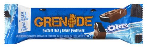 Grenade Barre Protéinée Saveur Biscuits Oreo 60 G / Grenade Protein Bar Oreo Cookie 60 g