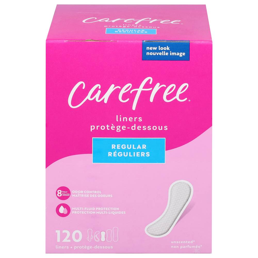 Carefree Acti-Fresh Body Shape Regular Unscented Liners (10.4 oz)