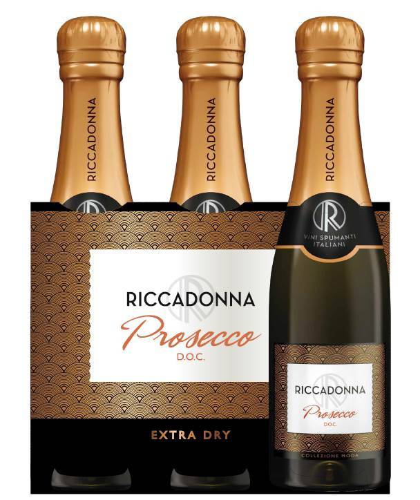 Riccadonna - Vin pétillant prosecco extra dry (3 x 200ml)