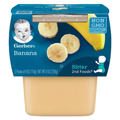 Gerber 2nd Foods Banana 2ct
