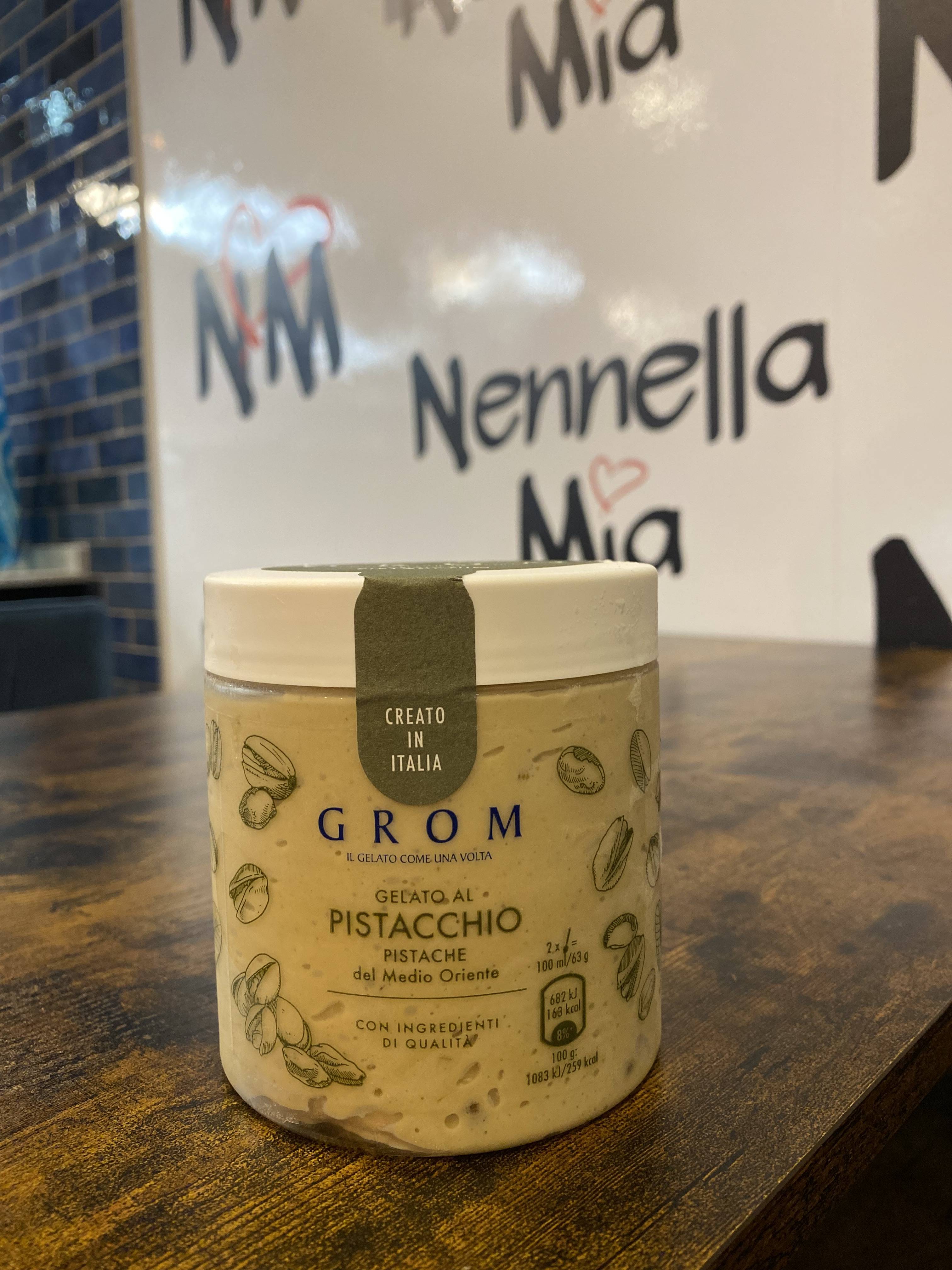 🍦Glace GROM Pistache 🟢
