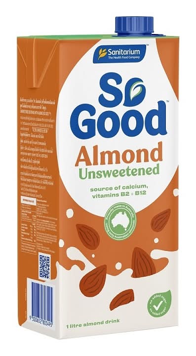 So Good杏仁飲(無糖)1000ml毫升 <1000ml毫升 x 1 x 1BOTTLE�瓶>