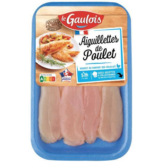 Aiguillettes de poulet blanc x8 s/at - le gaulois - 210g