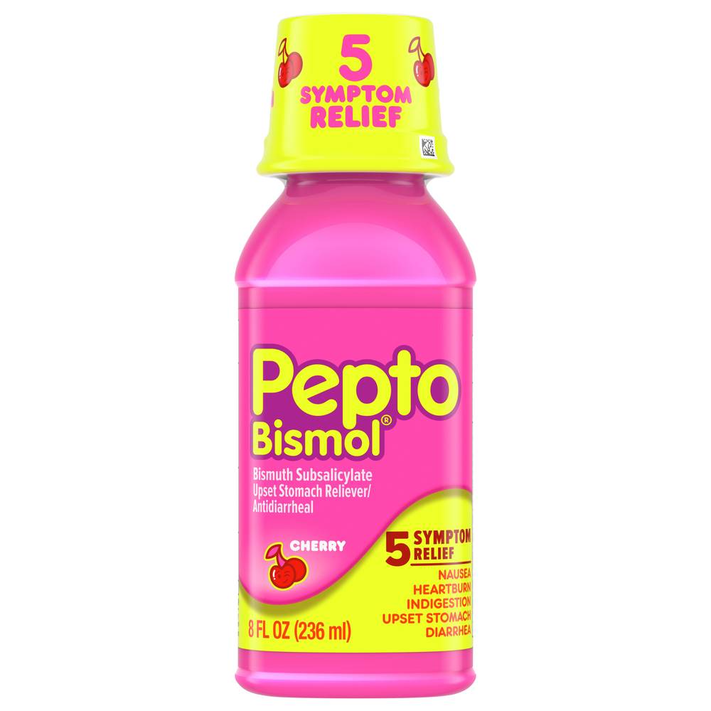 Pepto-Bismol Cherry Flavoured Stomach Reliever / Antidiarrheal (8 fl oz)