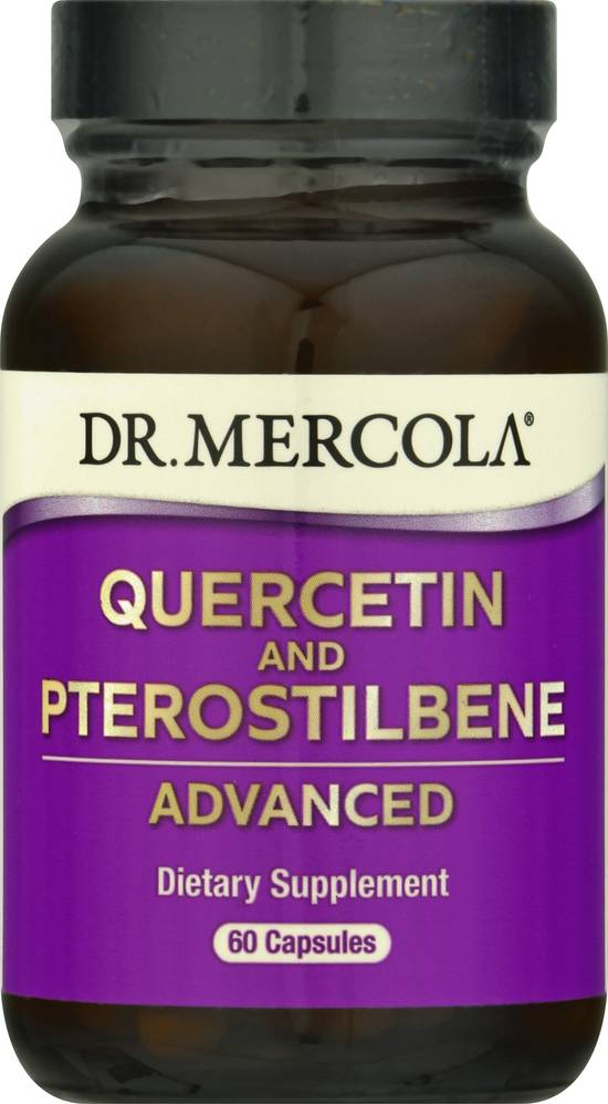 Dr. Mercola Advanced Quercetin & Pterostilbene Supplement (60 ct)
