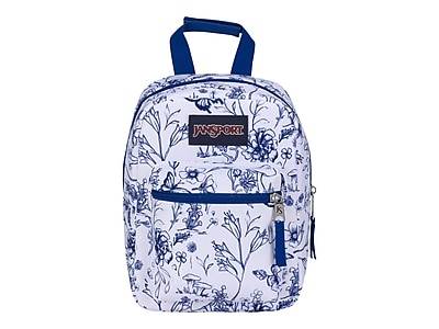 JanSport Big Break Foraging Finds Lunch Bag, Blue-White