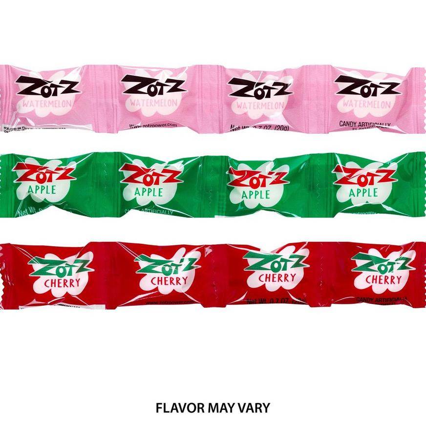 Zotz Fizz Candy Assorted Flavors Cherry Apple Watermelon (3oz count)