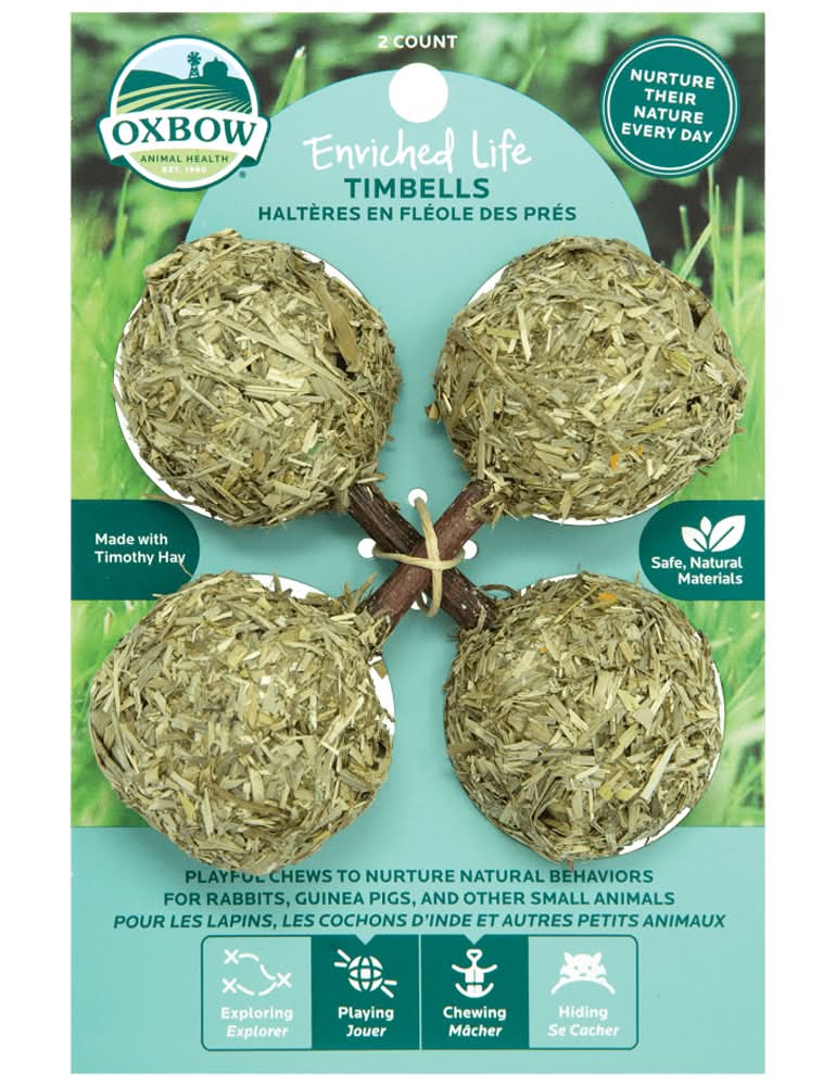 Oxbow Enriched Life Timbells for Small Animals, 2-Pack (2 pk)