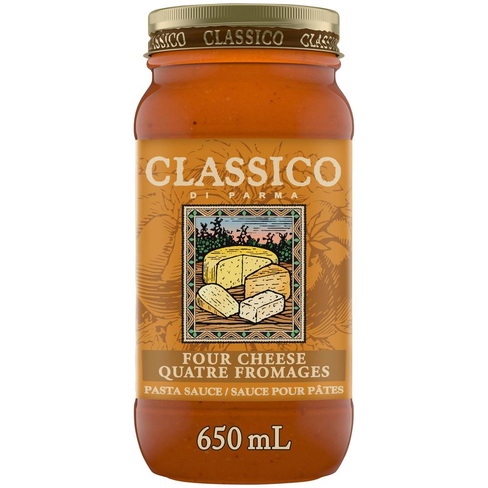 Classico Four Cheese Pasta Sauce (650 ml)