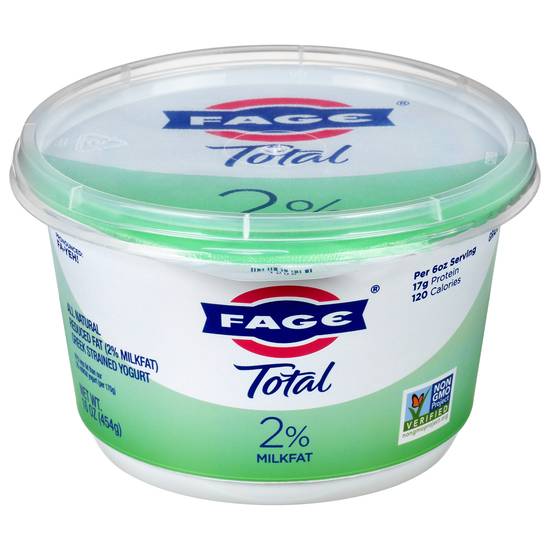 Fage 2% Lowfat Greek Strained Yogurt