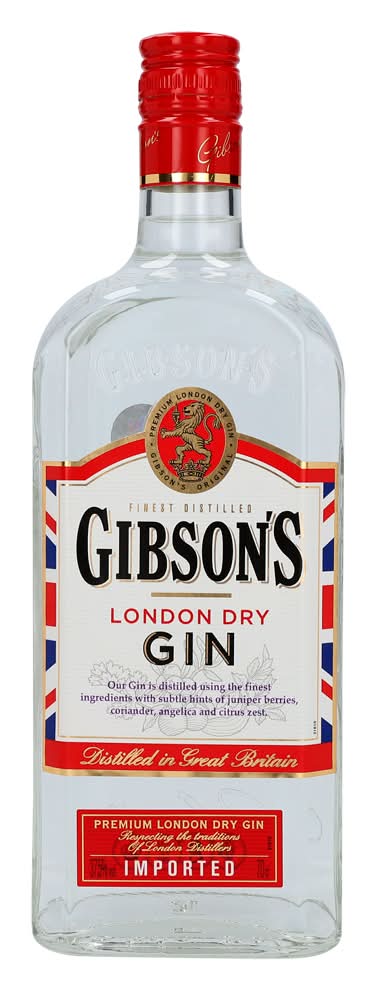GibsonS - Gin dry, garrafa de 700 ml