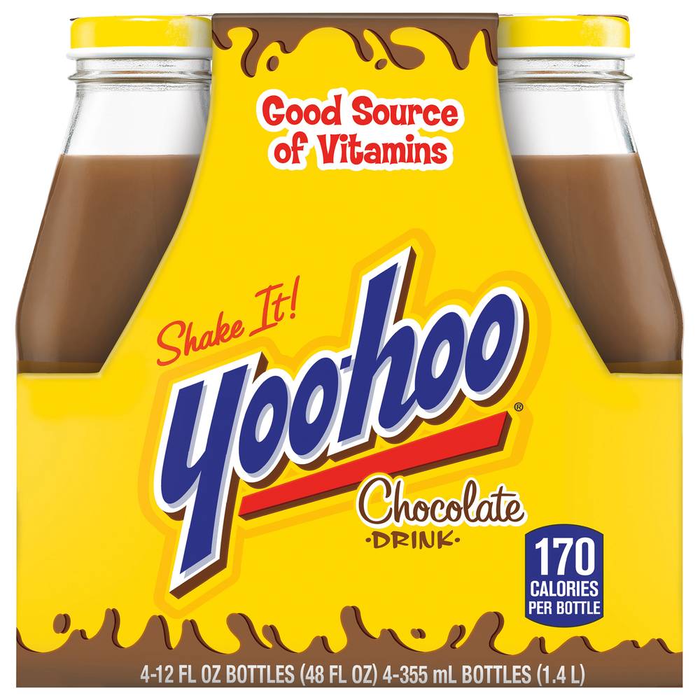 Yoo-hoo Chocolate Drink (4 x 12 fl oz)