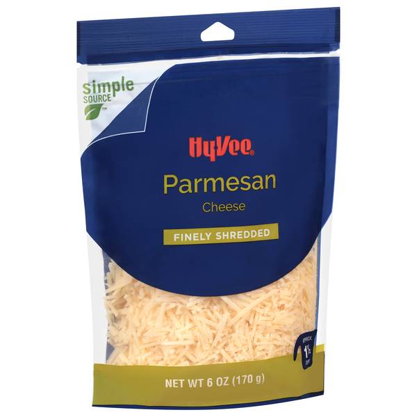 Hy-Vee Finely Shredded Parmesan Cheese (6 oz)