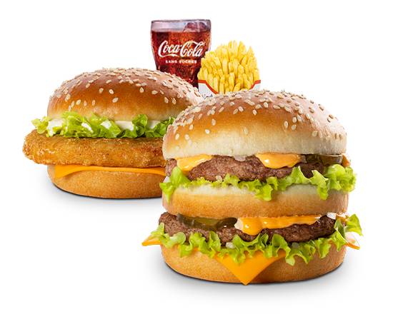 G6 : 1 Big + 1 Chicken Burger