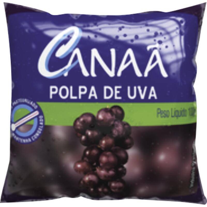 Canaã polpa de uva (100g)