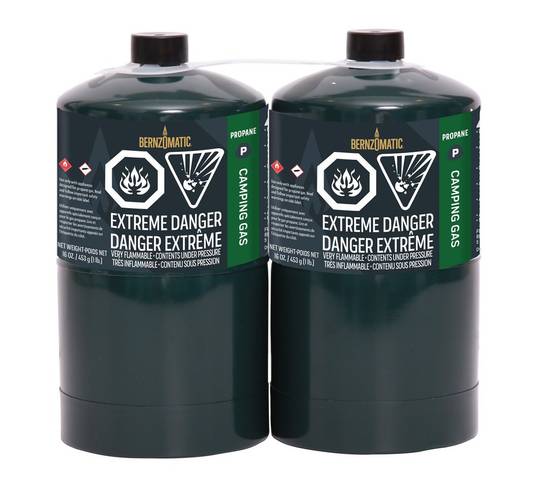 Bernzomatic · Propane camping fuel tank (2 units)