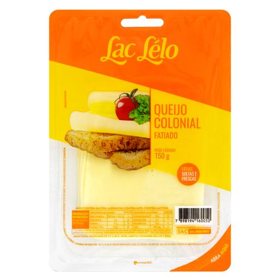 Lac lélo queijo colonial (150g)