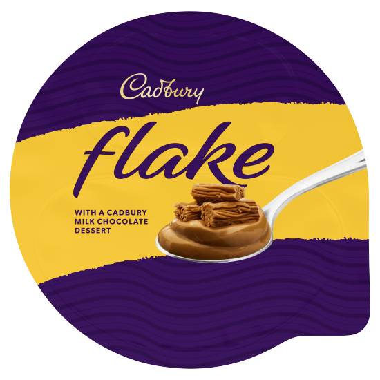 Cadbury Flake With a Milk Chocolate Dessert