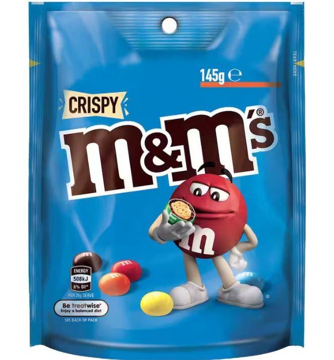 M&Ms Crispy 145g