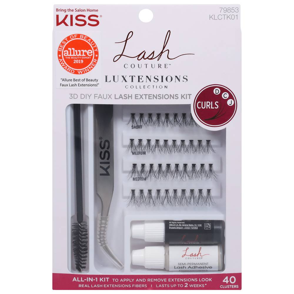 KISS Lash Couture Luxtensions Collection Lash Extensions Kit (3.2 oz)