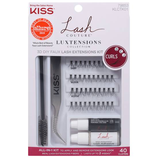 Kiss Lash Couture Luxtensions Collection Lash Extensions Kit