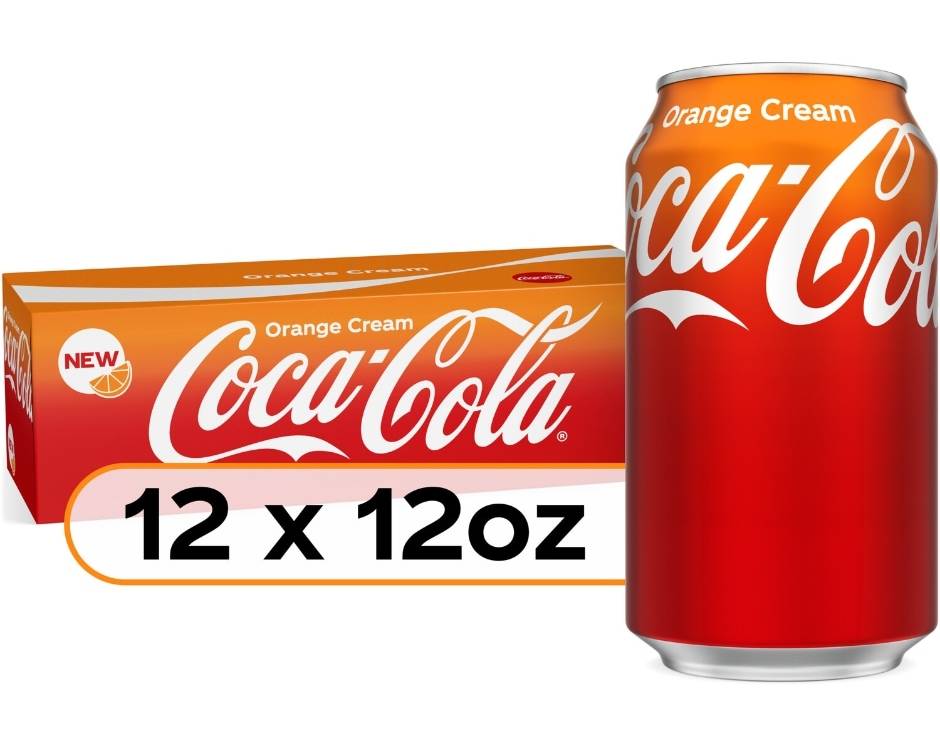 Coca-Cola Soft Drink, Orange-Vanilla (12 x 12 fl oz)
