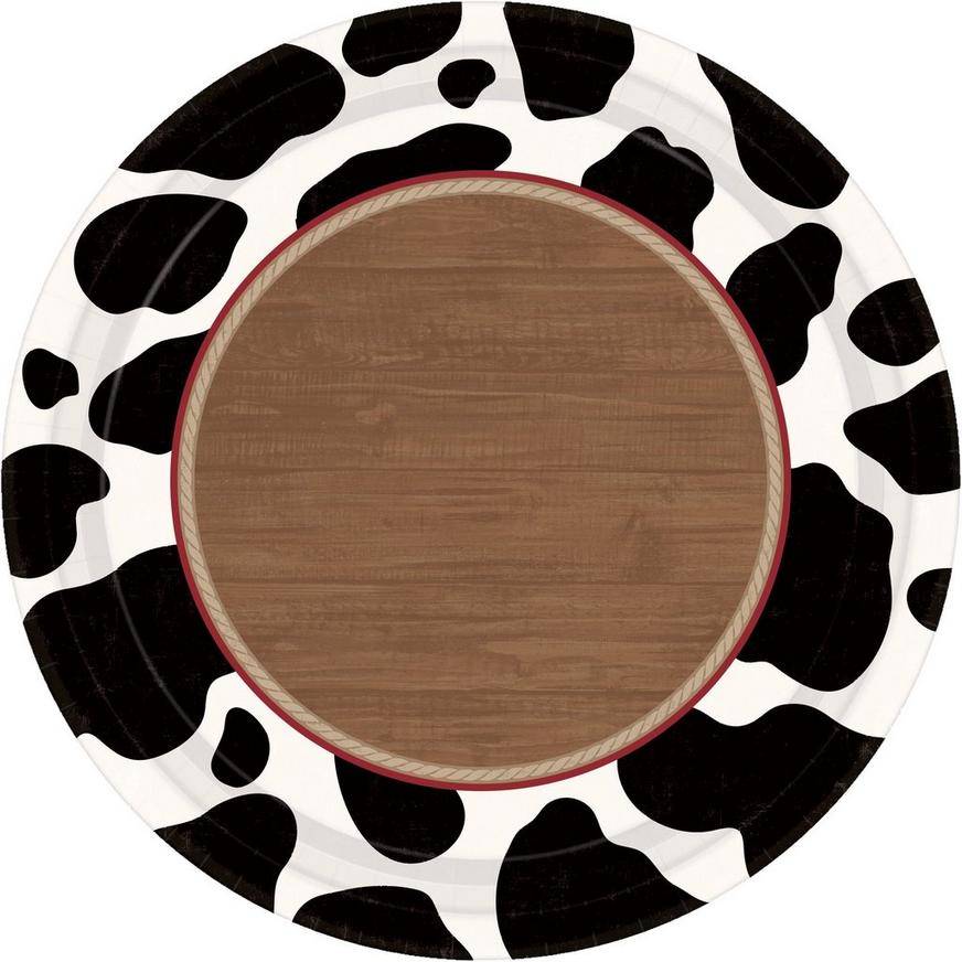 Yeehaw Western Dinner Plates 8ct