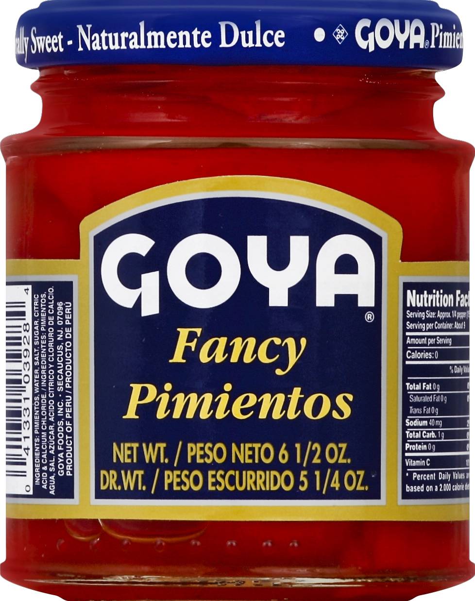 Goya Fancy Pimientos (6.5 oz)