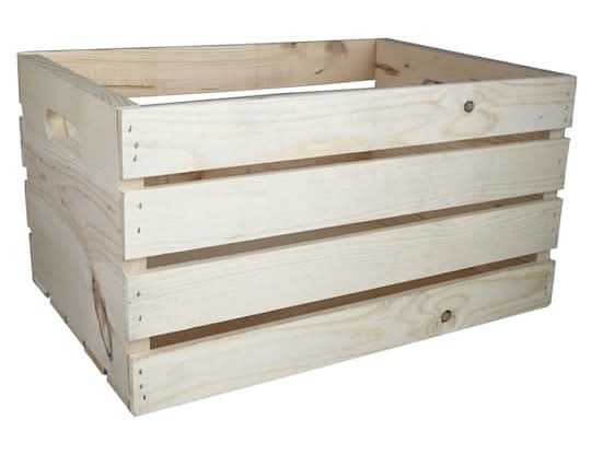 Make Market Wood Crate, 18 in