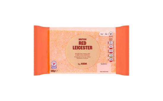 Asda Red Leicester British Cheese 400g