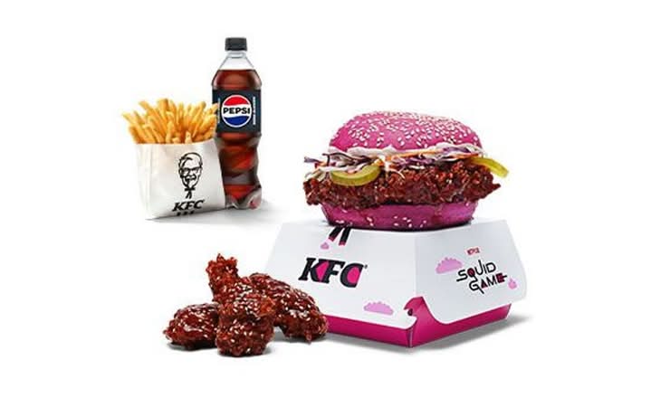 Korean Burger Combo