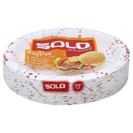 Solo Any Day Paper Plates