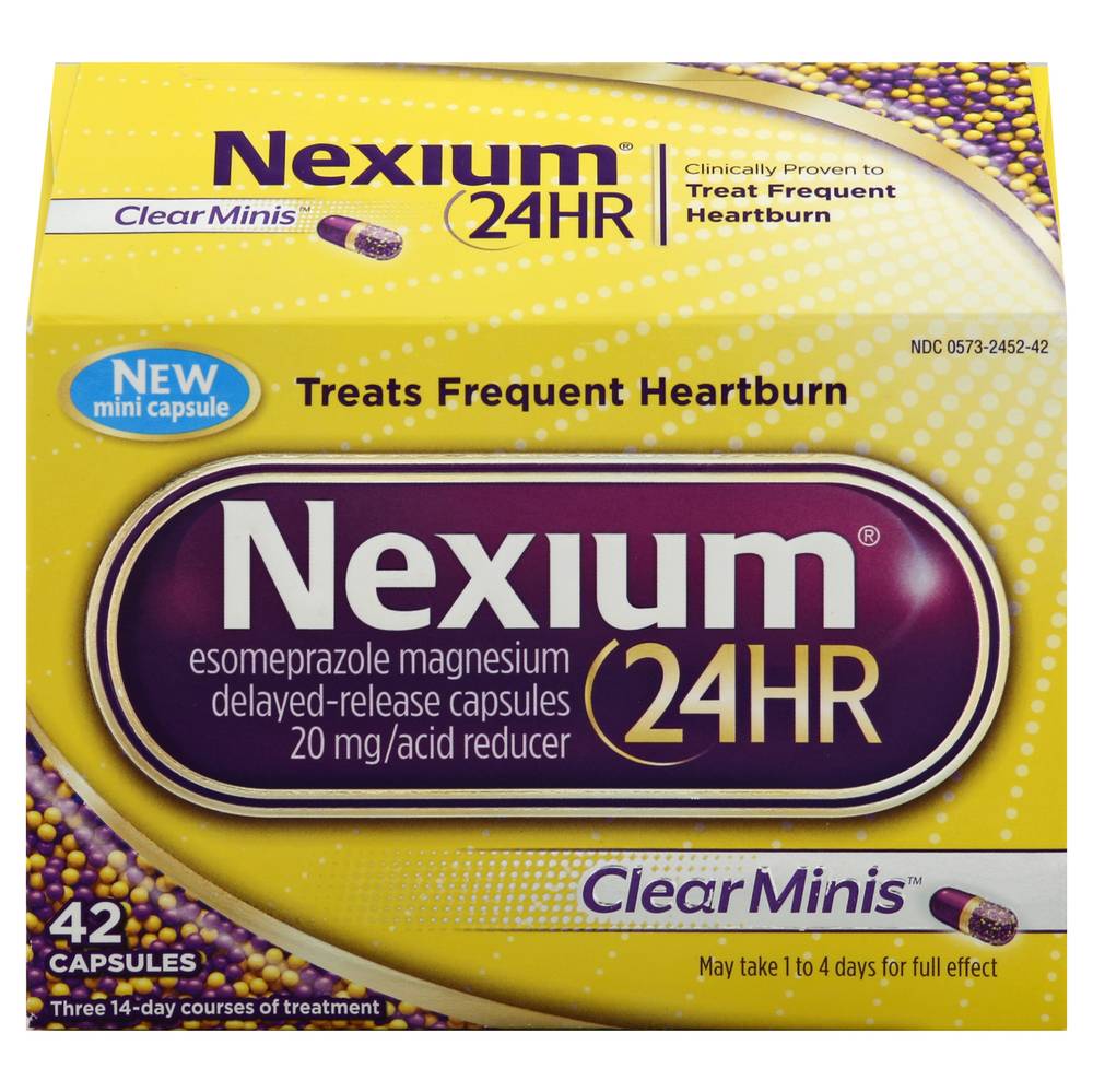 Nexium 20mg Acid Reducer Heartburn Relief (42 ct)