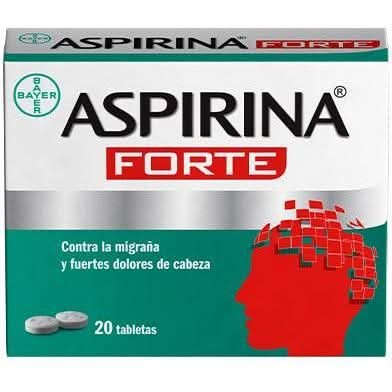 Pastillas Aspirina Forte 20 Un
