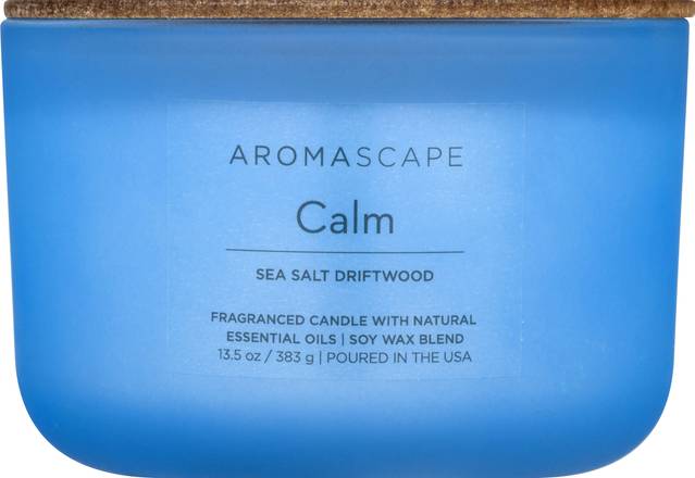 Aromascape Calm Sea Salt Driftwood Candle (1 candle)