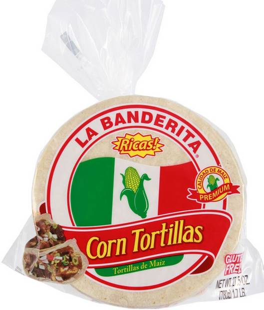 La Banderita - Corn Tortillas, 6 inch - 90 ct Pack (30 Units)