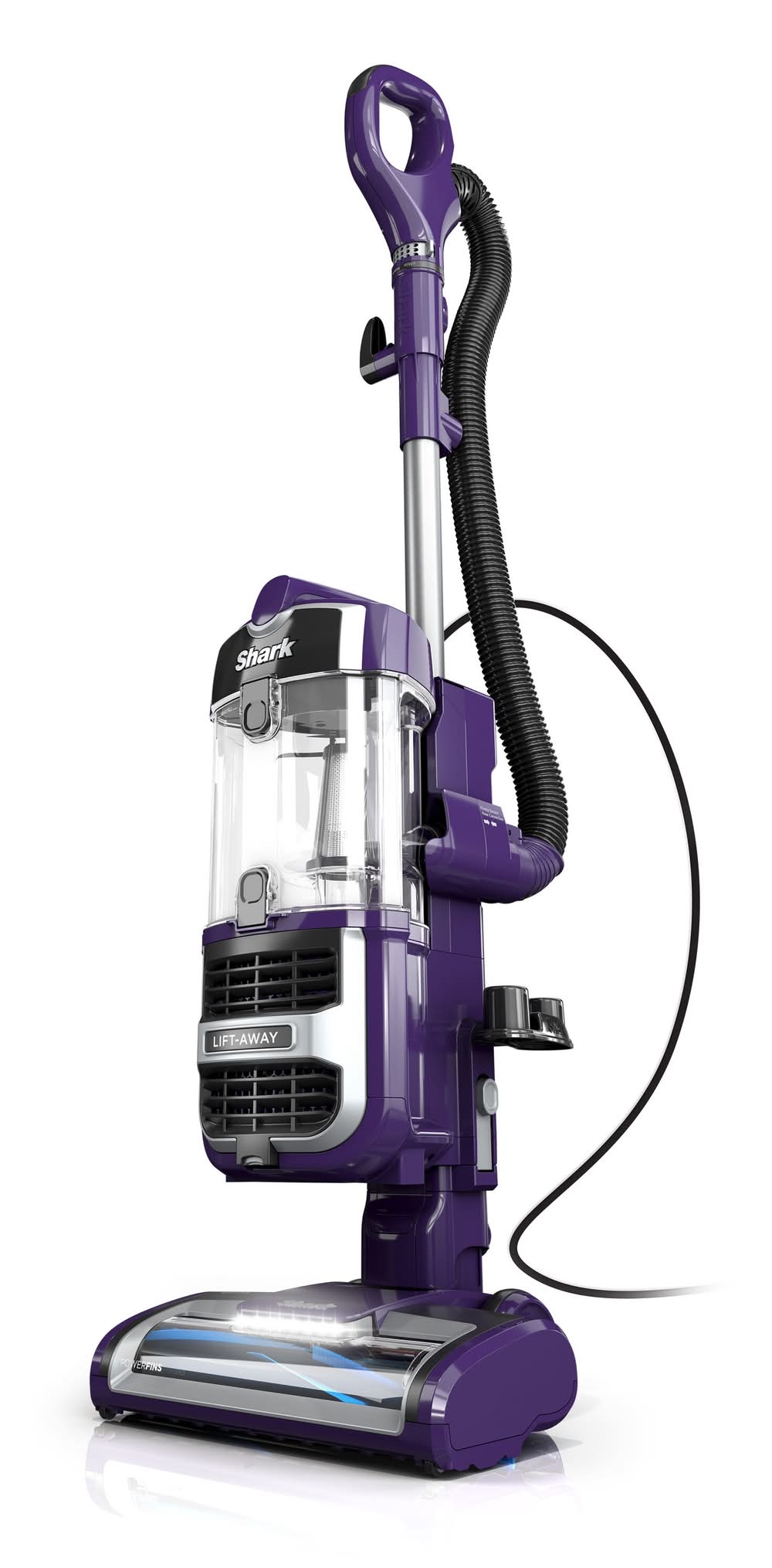 Shark Lift-Away with Powerfins, Self-Cleaning Brushroll Bagless Pet Upright Vacuum Cleaner with HEPA Filter