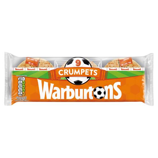 Warburtons Limited Edition Crumpets (9 pack)