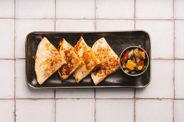 Black Bean & Cheese Quesadillas (V)