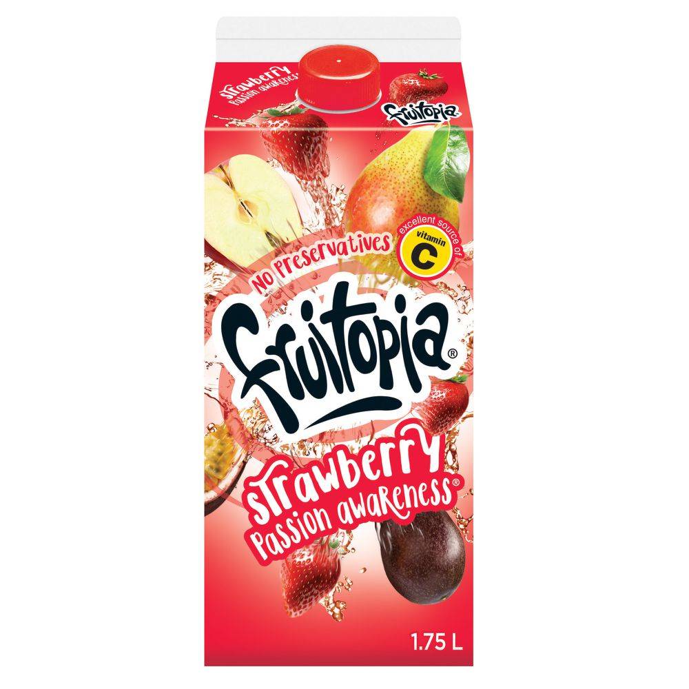 Fruitopia fruitopiamd amitiés fraises et fruits de la passion 1,75l (1.75 l) - strawberry passion awareness beverage (1.75 l)