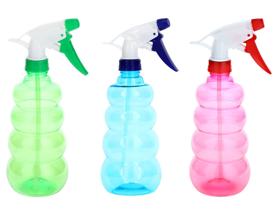 Transparent Spray Bottle, Assorted Colors, 1-ct.