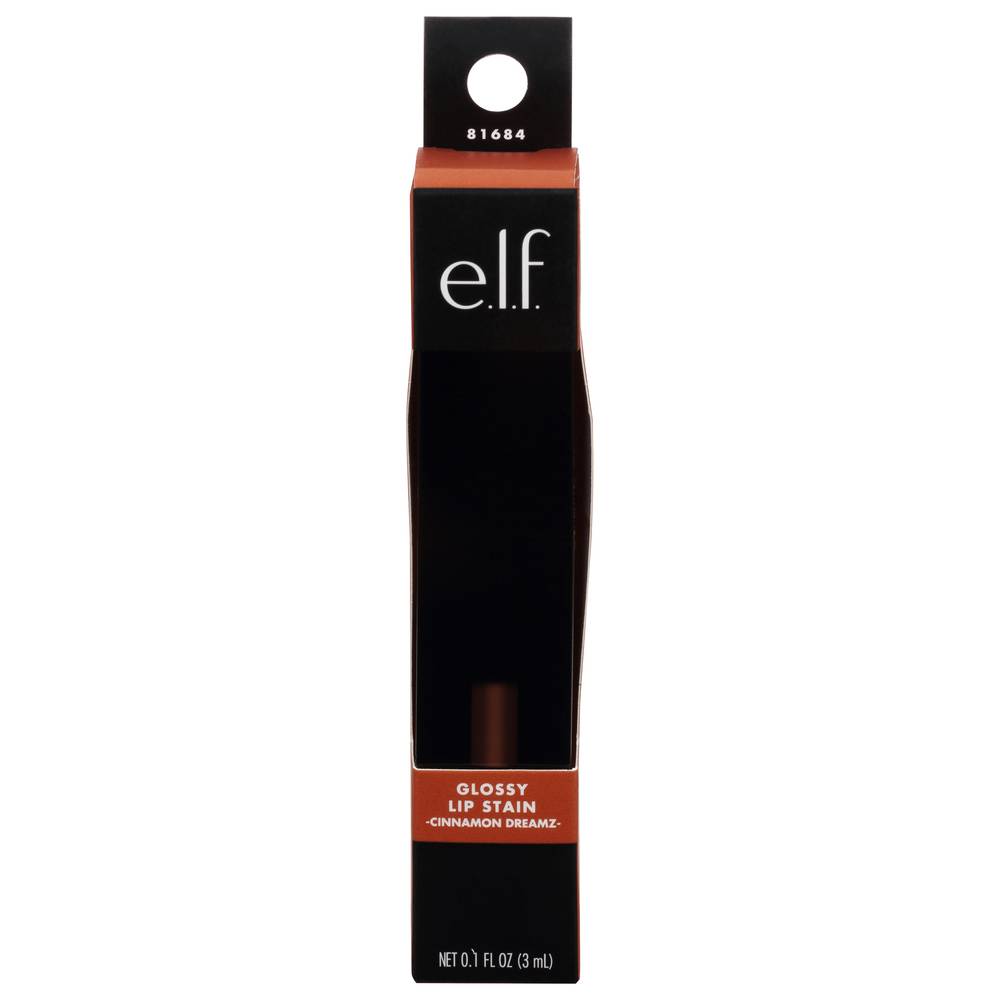 e.l.f. Cinnamon Dreamz Glossy Lip Stain 81684, Cinnamon Dreamz (0.1 fl oz)