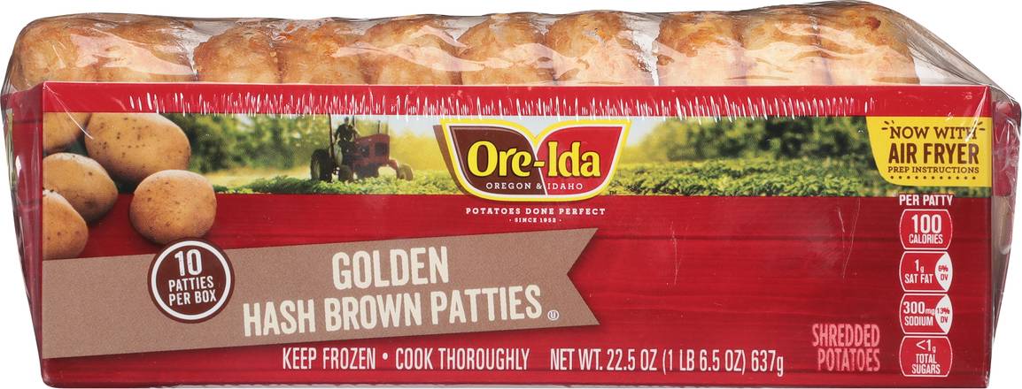 Ore-Ida Golden Hash Brown Patties (10 ct)
